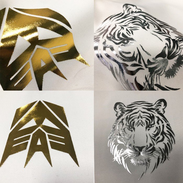 Customization metal foil print